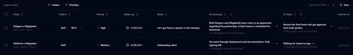 Reviewing Telegram CRM Changes After Two Teammates Edit