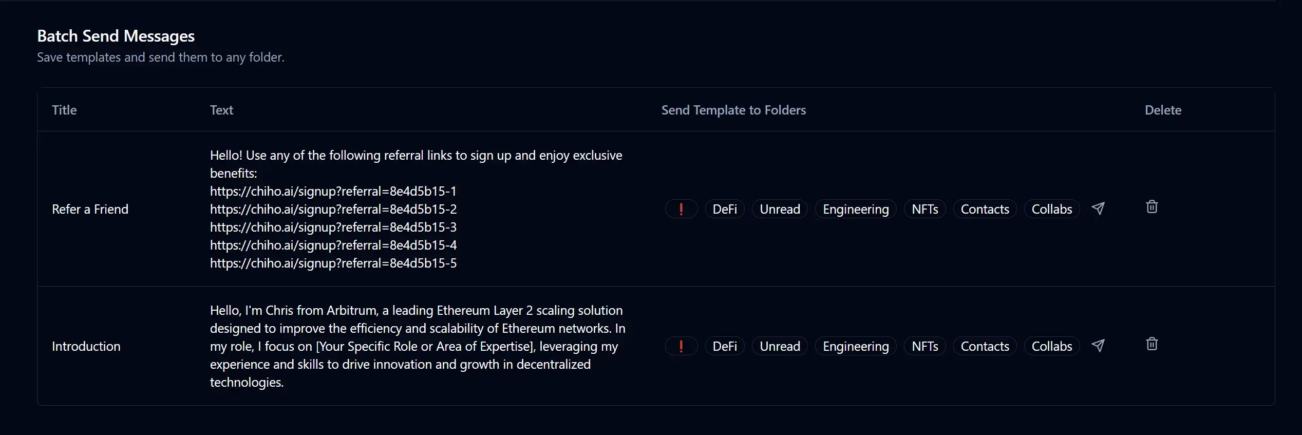 Telegram Batch Messaging: Check Recipients and Partial Outcomes