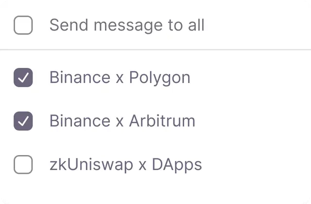 Folders & Batch Messaging